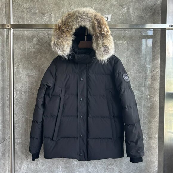 Authentic Black Canada Goose Wyndham Heritage Coat Down - Picture 1 of 8